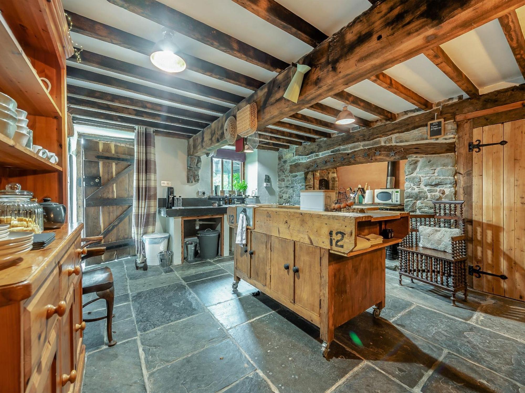 Villa Ynywsen Dairy Flat à Llanfynydd Extérieur photo