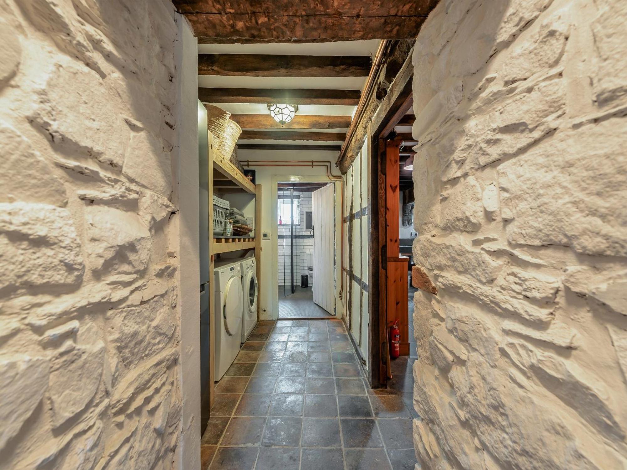 Villa Ynywsen Dairy Flat à Llanfynydd Extérieur photo